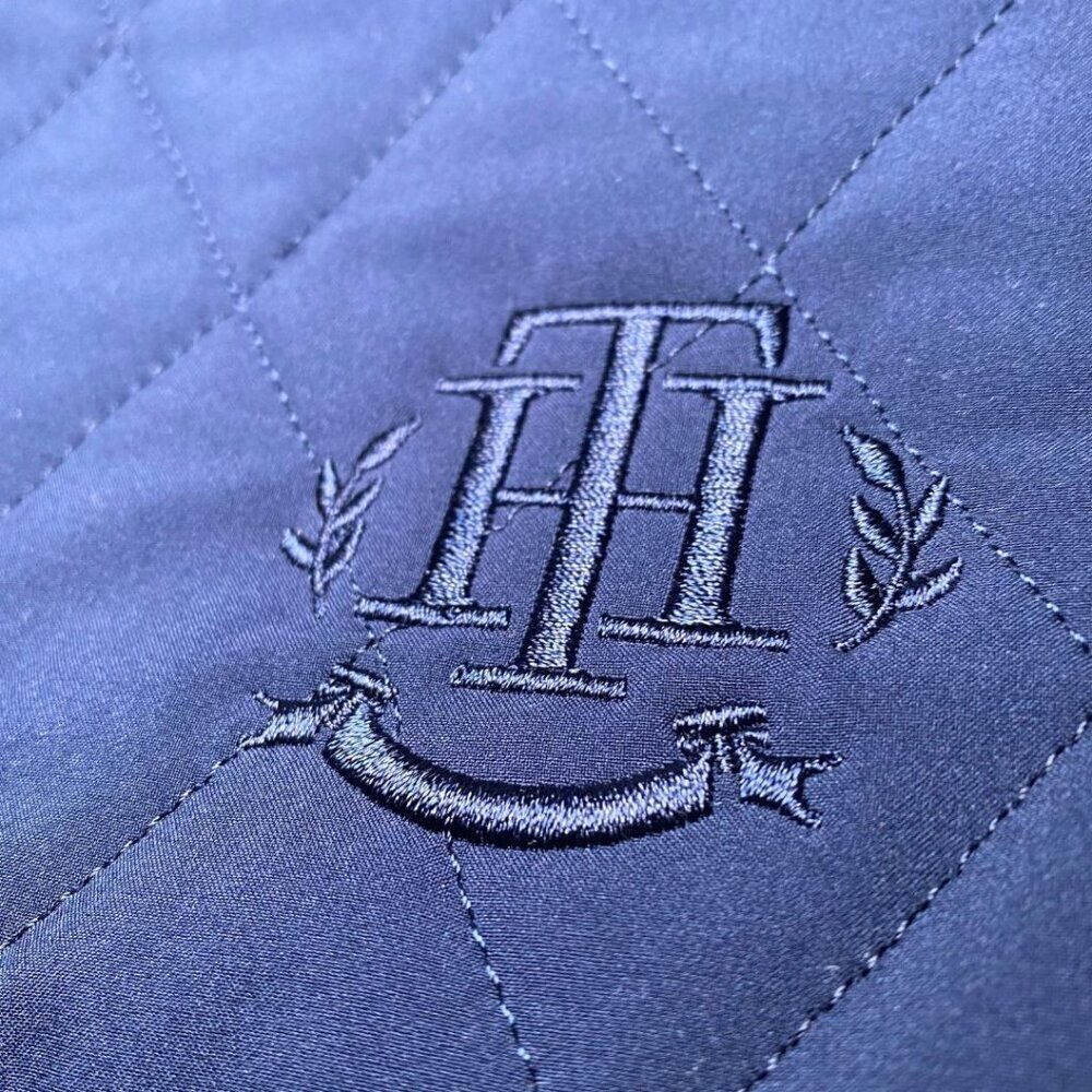 TOMMY HILFIGER Quilted Jacket Navy Size XXL - Picture 4 of 11
